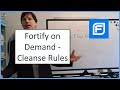 Fortify on Demand - Cleanse Rules