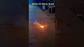 Part 1 | Bottle Vs Bomb 💣 #diwali #shorts #trending #suscribe #diwali2024 #ytshorts #bottle #diwali