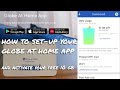 How To Set-up Your Globe At Home App [And Activate Your FREE 10GB Data]