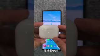 How to Connect Airpods to Galaxy S22 Ultra and Android smartphone #shorts