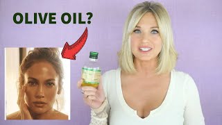 Jennifer Lopez Claims OLIVE OIL Is Secret For Youthful Skin!