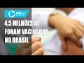 Brasil tem 4.564.304 pessoas vacinadas contra o coronavírus