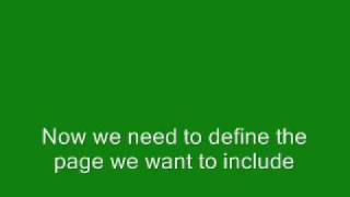 PHP Include, server side include (SSI)