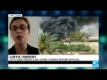 libya unrest 6 000 people cross border into tunisia daily