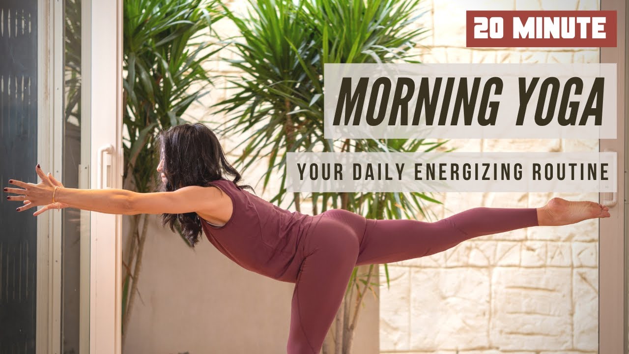 20 Minute Morning Yoga - Energizing Flow - Beginner Friendly - YouTube