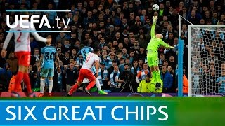 Six great UEFA Champions League chips featuring Falcao, Messi & Lampard