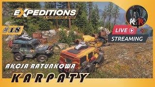 Expeditions: A MudRunner Game  - Karpaty - Akcja Ratunkowa / LiveOn PL #017