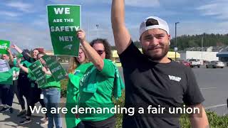 Walk the community with your union May 30 #faircontractnow