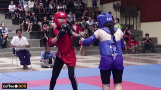 #Kun_Bokator Championship 2018 Final Fight in 48 51 kg women #គុនល្បុក្កតោ