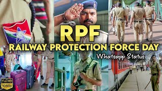 RPF Day|Railway Protection Force Day|MotivationWhatsapp Status Video