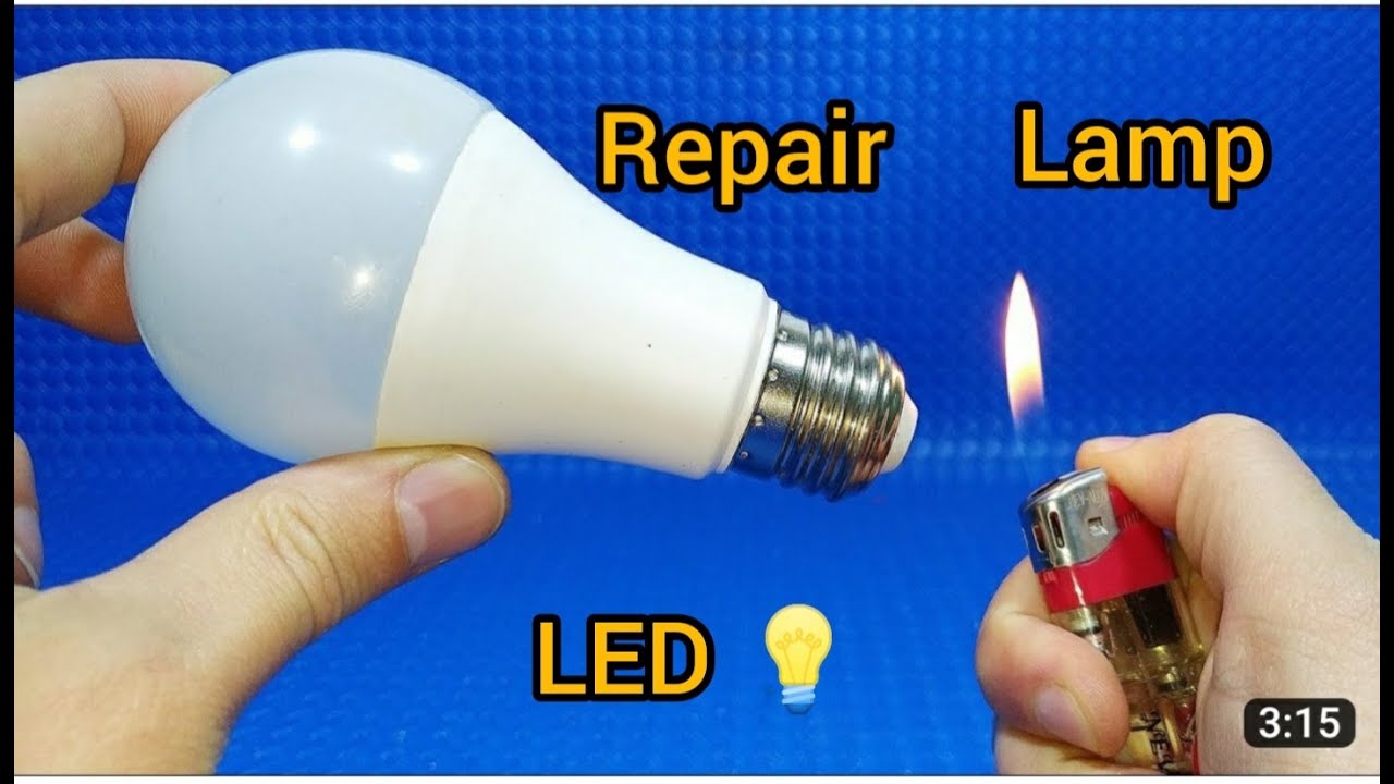How To Repair Led Bulb Led Bulb Repair In America Youtube How To Repair Led Bulb Led Bulb Repair In America Youtube