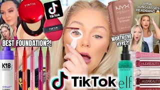 TESTING *VIRAL* MAKEUP TIKTOK MADE ME BUY 2024 🤯 WORTH THE HYPE?! | KELLY STRACK