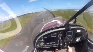 First solo flight | Landing | Evektor Sportstar