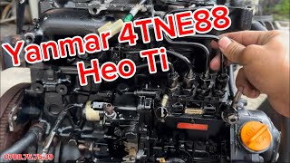 [Giá3X] Yanmar 4TNE88 51PS | Vòng Tua 2850 | Lắp đc cho xe máy đào |