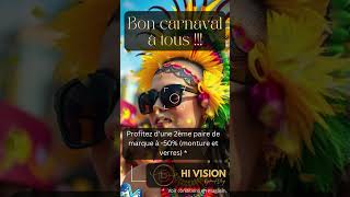 Profitez de l'offre 2e paire à -50%, sans oubliez la 3e paire !!! #carnaval  #opticien #Guyane 🥳😎