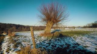 Wandeling in de Voerstreek bij Mesch en 's Gravenvoeren, januari 2017