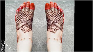 Alta With Henna Beautiful Mehndi Design For All Festival For Feet