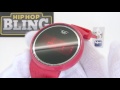 Techno Pave LED Digital Touch Screen Watch | All Red