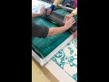 ba textile design student tour screen printing part 2