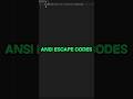 Print Colors in Python with ANSI Escape Codes! 🎨🚀 #python #pythoncode #pythontips #coding #code