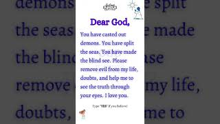 Dear God Quotes | Prayer | Spiritual Awakening Meditation #shorts