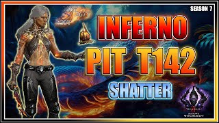 Inferno Sorcerer Build Pit T142 Clear - Season 7 Diablo 4