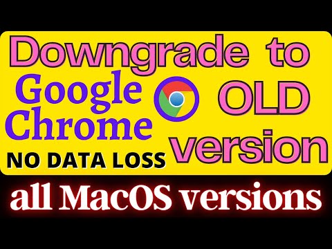 Downgrade Google Chrome to old version – MacOS Monterey | Downgrade to Old Google Chrome Version Mac