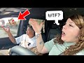 HAVING MY GIRLFRIEND PAY FOR FOOD THEN THROWING IT OUT THE WINDOW!!! {Bad Idea}