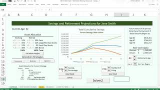 Recording and Refining the Solver macro and attaching to button