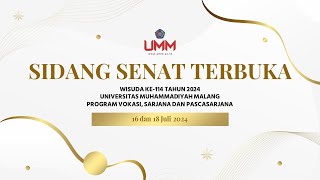 WISUDA KE-114 UNIVERSITAS MUHAMMADIYAH MALANG #1