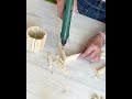 tutorial pozzo con mollette di legno