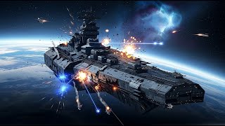 A Human Warship Descends Into The Combat The Battlefield Fell Silent… And Humanity Stood Victorious!