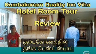 Budget Hotel room in Kumbakonam | Low \u0026 Medium Budget Hotel Review | Quality Inn Viha Room Tour|