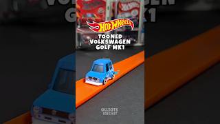 Hot Wheels Tooned Volkswagen Golf Mk1 - Tooned 2023 #hotwheels #olliotsdiecast #diecast #shorts