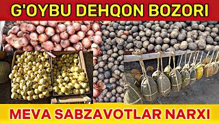 G'OYBU DEHQON BOZORI ARZONCHILIK NARX NAVOLAR 24.11.2024 #bozor