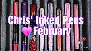 Chris' Inked Pens - February 2025