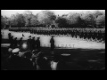 newsreel u.s. midshipmen honor admiral of peruvian navy hd stock footage