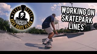 WORKING ON SKATEPARK LINES | Apex Skatepark Edit