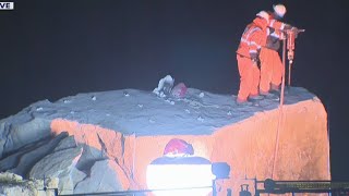 Rock slide closes Highway 50 to Tahoe