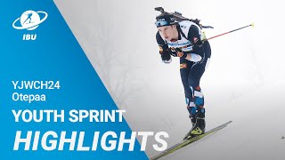 YJWCH24 Otepaa: Youth Men Sprint Highlights