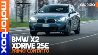 BMW X2 xDrive25e: la PROVA su strada | Il SUV compatto plug-in SPORTIVO esiste?