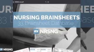 Nursing Brain Sheets Database [Free Download] (templates of brainsheets an report sheets for nurses)