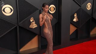 TEYANA TAYLOR | Red Carpet Fashion Cam | 2026 GRAMMYs