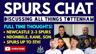 SPURS CHAT: Full-Time Thoughts: Newcastle v Tottenham: Goals From Ndombele, Kane, Son 손흥민. Up to 5th