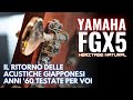 YAMAHA FGX5 Heritage Natural Acoustic Guitar - Video Demo