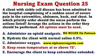 523 - NCLEX Questions \u0026 Answers with Rationale | Next Generation NCLEX RN | NGN NCLEX PN | NCLEX LPN