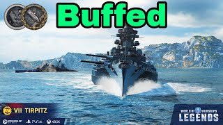 Buffed Tirpitz is a menace! WG finally did something right