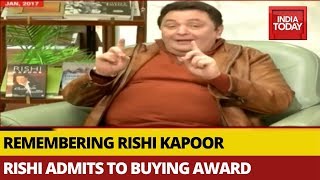 Rishi Kapoor's 2017 Interview, Revealing Why He Bought Best Actor For 'Bobby' In 1974