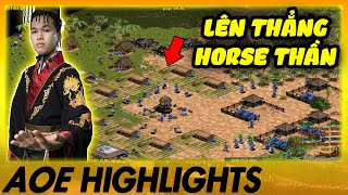 YA cơ cấu nhà BẬT 4 LÊN HORSE THẦN siêu hay khiến đội bạn NGÃ NGỬA | AoE Highlights