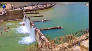 ظهور اجمل منطقه سياحيه في اليمن 2022 A torrent turns into  beautiful waterfall in Yemen#اشتراك#لايك